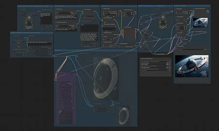 Featured image #6 for FLUX All in One, t2i, i2i, image prompting, upscale, QOL