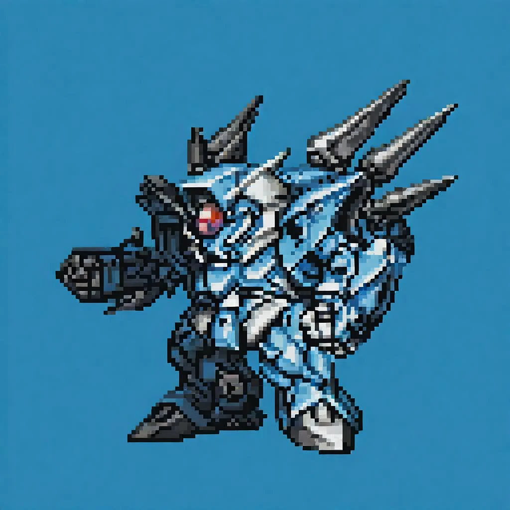 Featured image #3 for [Illustrious] Super Robot Wars D Unit Sprite | スーパーロボット大戦 D