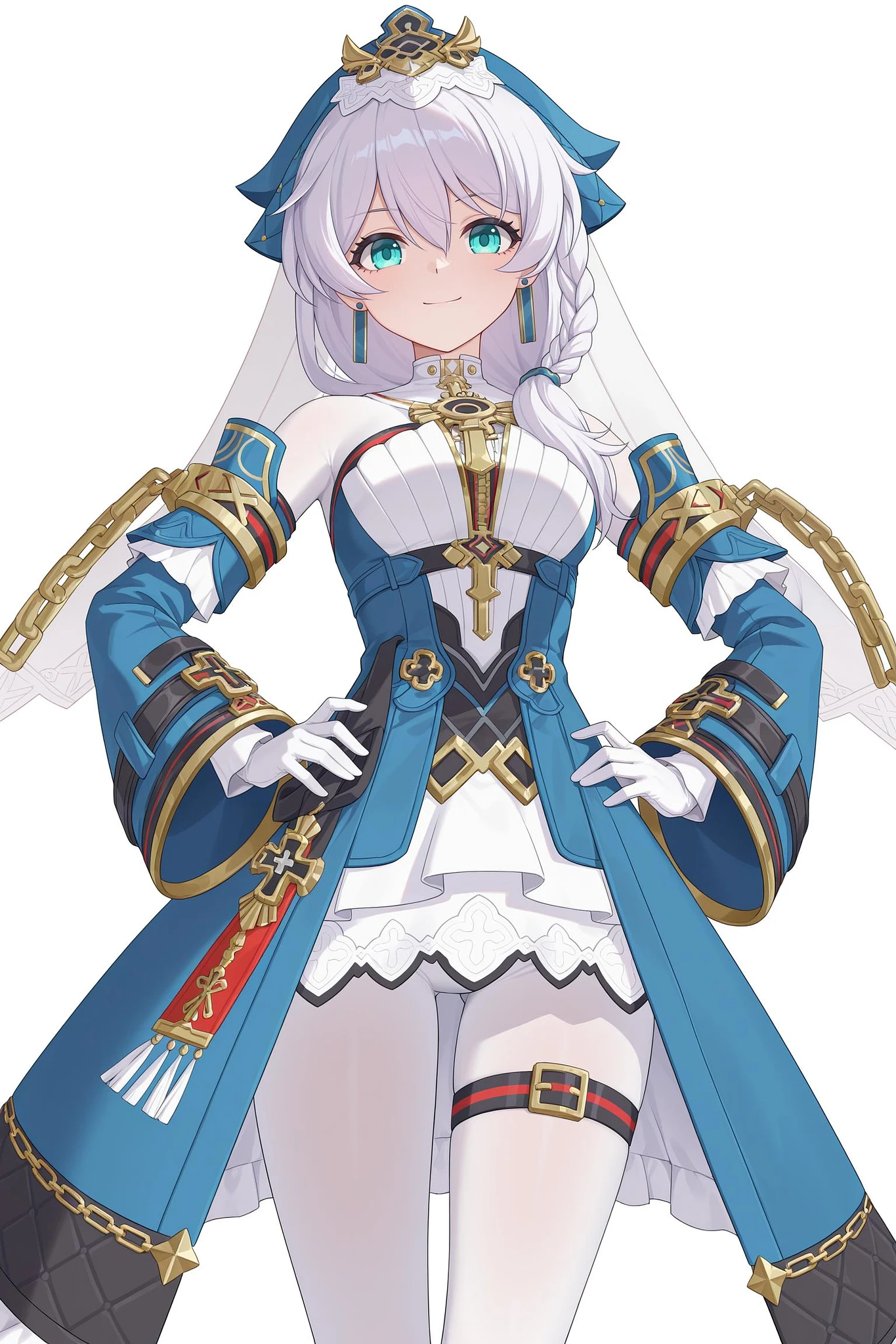 Featured image #1 for 【Illustrious&noob】Honkai Impact 3_Theresa Apocalypse（崩坏3_德丽莎）_New Clothes