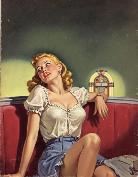 Featured image #5 for 50's Pulp - Rudolph Belarsky Style