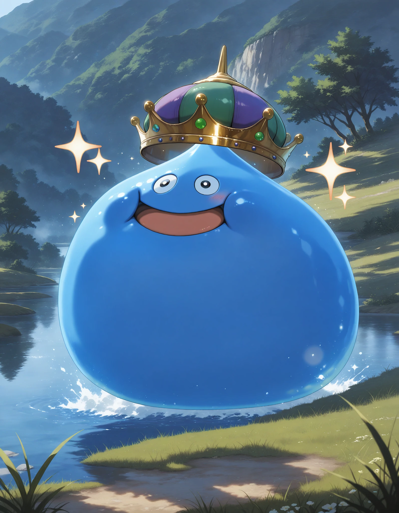 Featured image #3 for King slime / キングスライム (Dragon Quest) Pony/IL/NAI