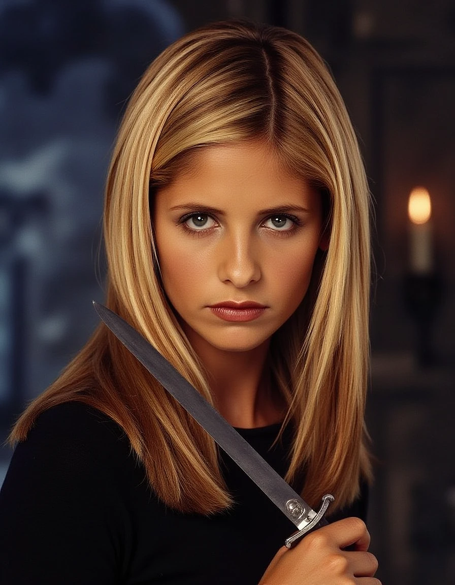Featured image #4 for Sarah Michelle Gellar (Buffy Years) FLUX1.D
