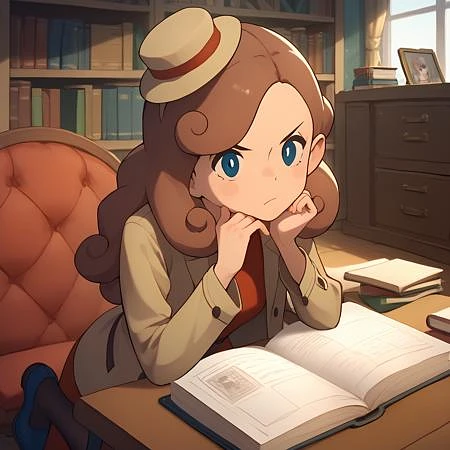 Featured image #4 for Katrielle Layton カトリーエイル・レイトン // Pony Character LoRA // Layton's Mystery Journey レイトン ミステリージャーニー