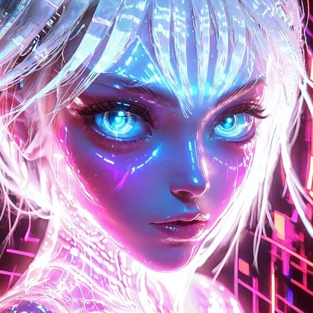 Featured image #3 for CyberGaze LoRA [Flux-D + XL + Pony]