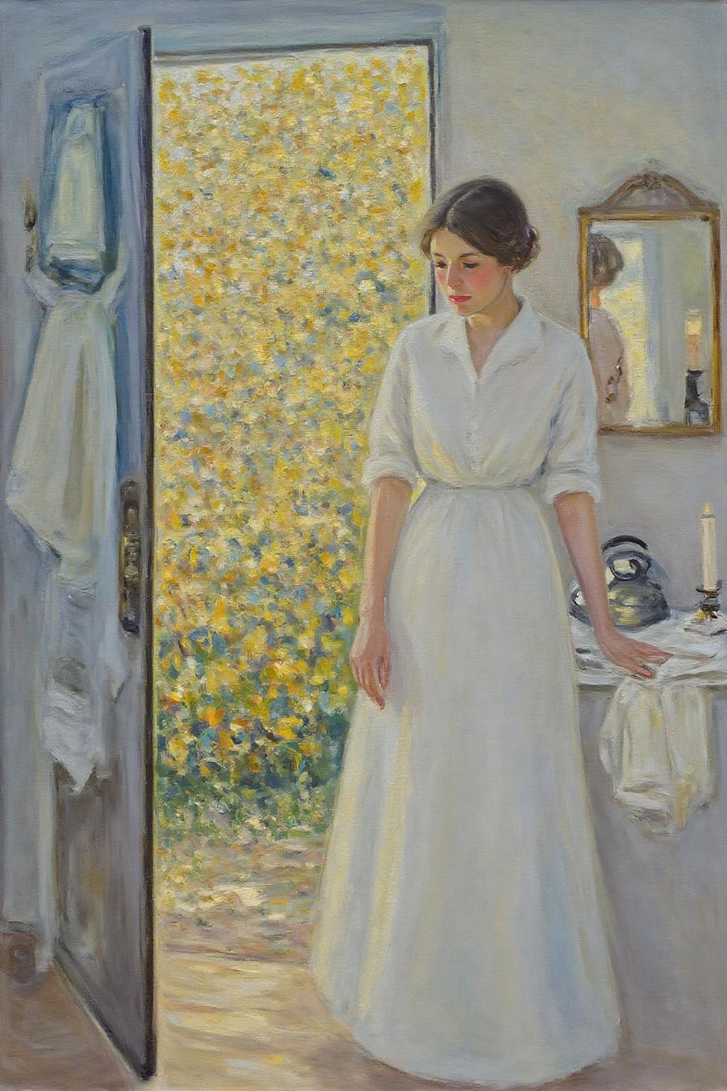 Featured image #4 for Canadian Feminine Mystique: Helen McNicholl Impressionist Painting Style
