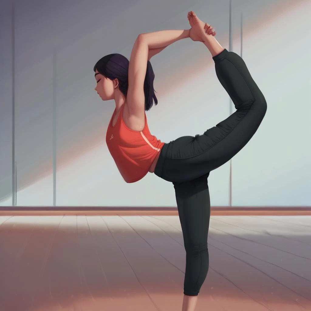 Featured image #2 for Yoga poses (Dancer, Tiger) (Concept) for Pony