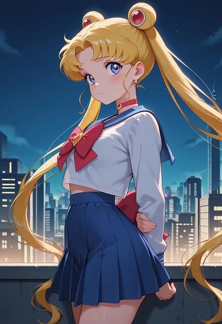 Featured image #3 for Sailor Moon セーラームーン | Tsukino Usagi (illustrious SDXL LoRA)