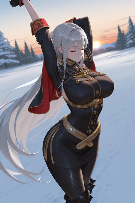 Featured image #2 for Selvaria Bles/セルベリア・ブレス (Valkyria Chronicles) SDXL LoRA [Illustrious]