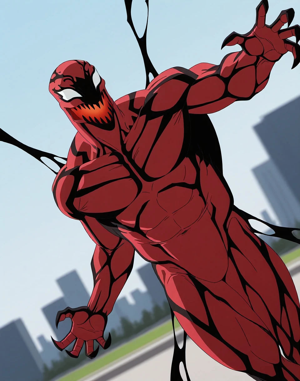 Featured image #3 for Carnage Ultimate Spiderman Cartoon (Marvel Comics) (Illustrious) (AD)