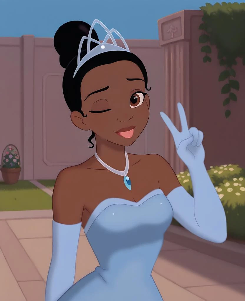 Featured image #3 for Tiana (Blue Dress) | The Princess and the Frog | Disney