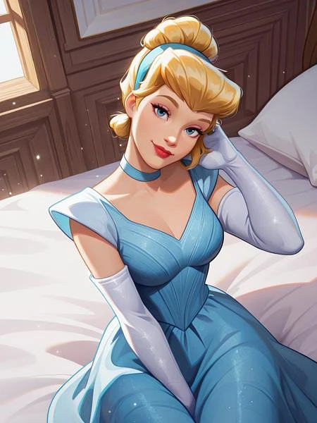 Featured image #4 for Cinderella - Disney Princess - | Illustrious XL | PONY XL | SD 1.5 | - by YeiyeiArt