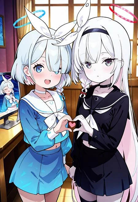 Featured image #1 for Arona x Plana | アロナ x  プラナ (Blue Archive) [Illustrious]