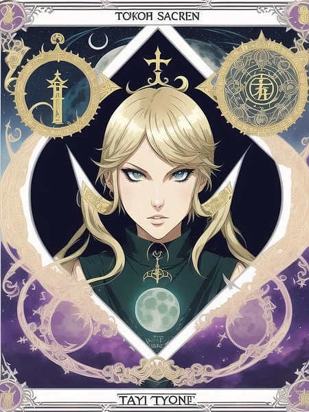 Featured image #3 for Tarot512 - Make cool, creepy, atmospheric fortune cards easily (Embed for 1.x Models and Merges)