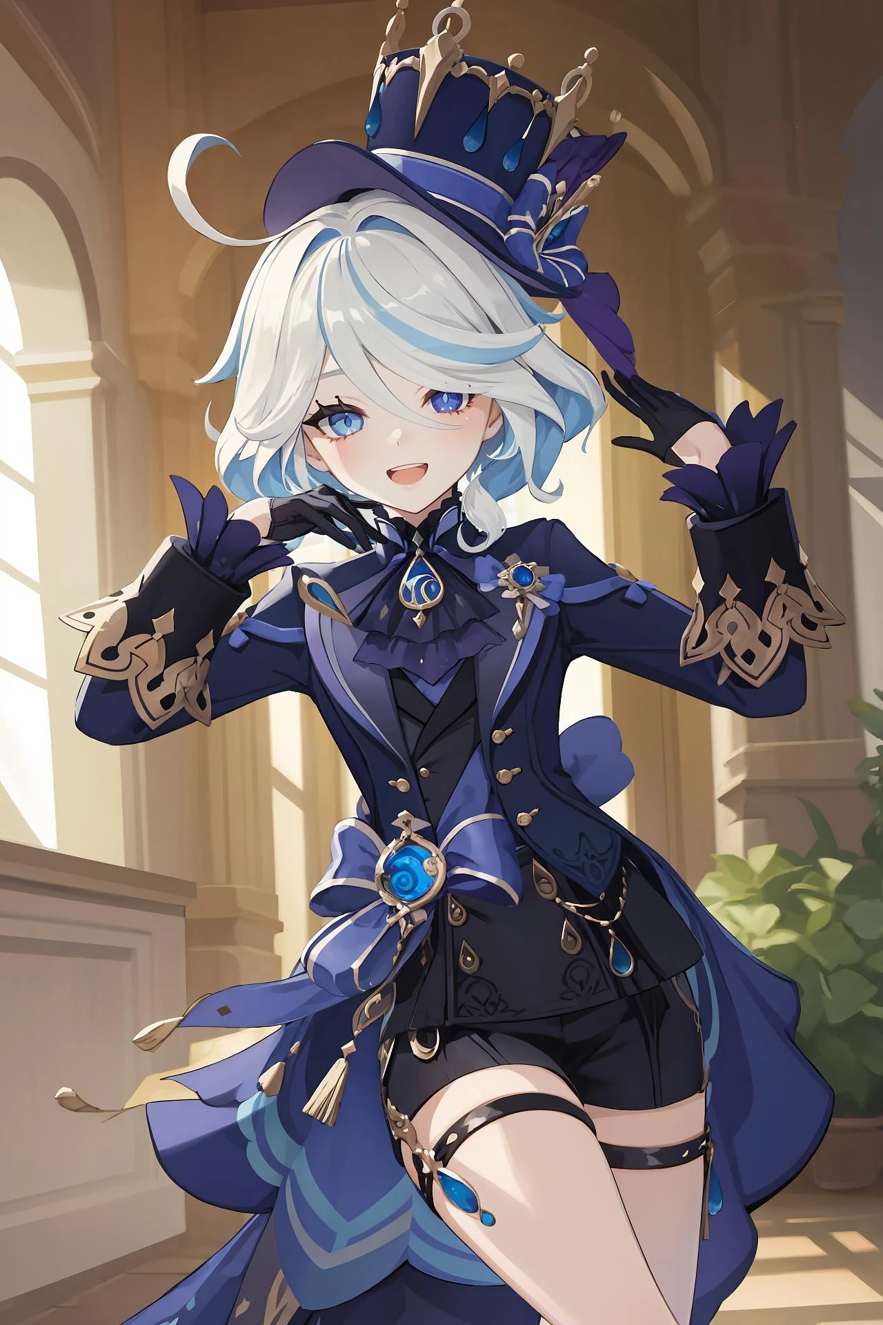 Featured image #1 for Furina Focalors 芙宁娜 芙卡洛斯 2in1 (Pony,XL,1.5)