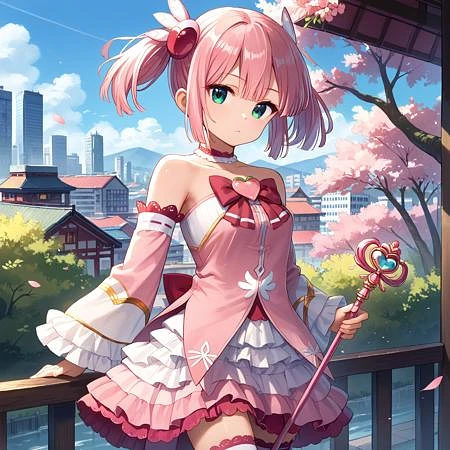 Featured image #1 for Momo Chiyoda - Machikado Mazoku [Pony]