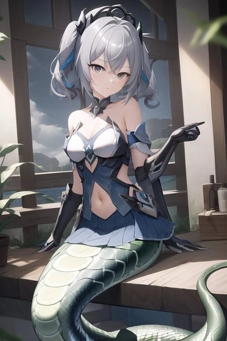 Featured image #3 for snake-style model 蛇尾风格巨型lora泛化模型