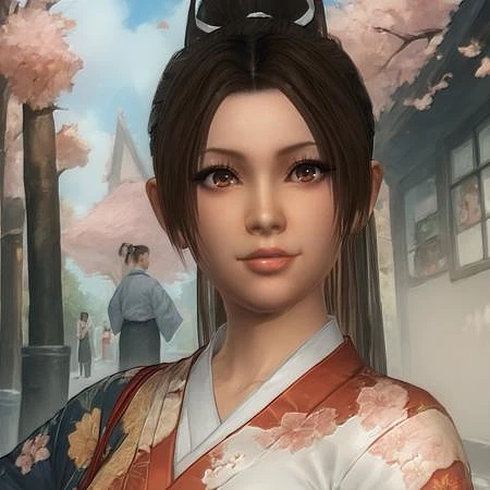 Featured image #3 for 【Pony XL】Mai Shiranui 不知火舞 DOA5LR LoRA ◤Louiswolf_style◢