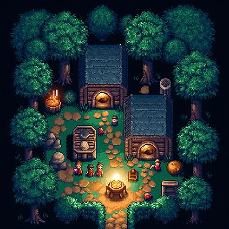 Featured image #6 for Pixel Art Illustrations FLUX