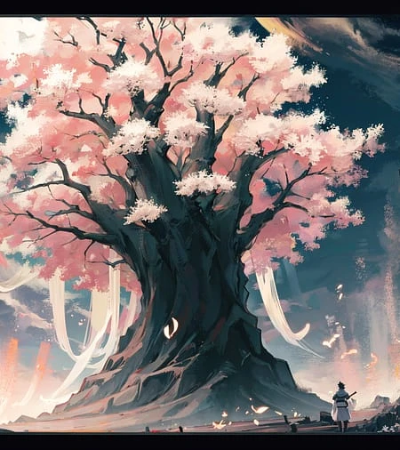 Featured image #1 for 【Background】【Scenery】Saigyou Ayakashi 西行妖