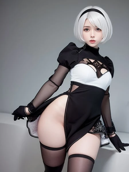 Featured image #3 for 2B Cosplay (Yorha unit no 2 type B) Lora
