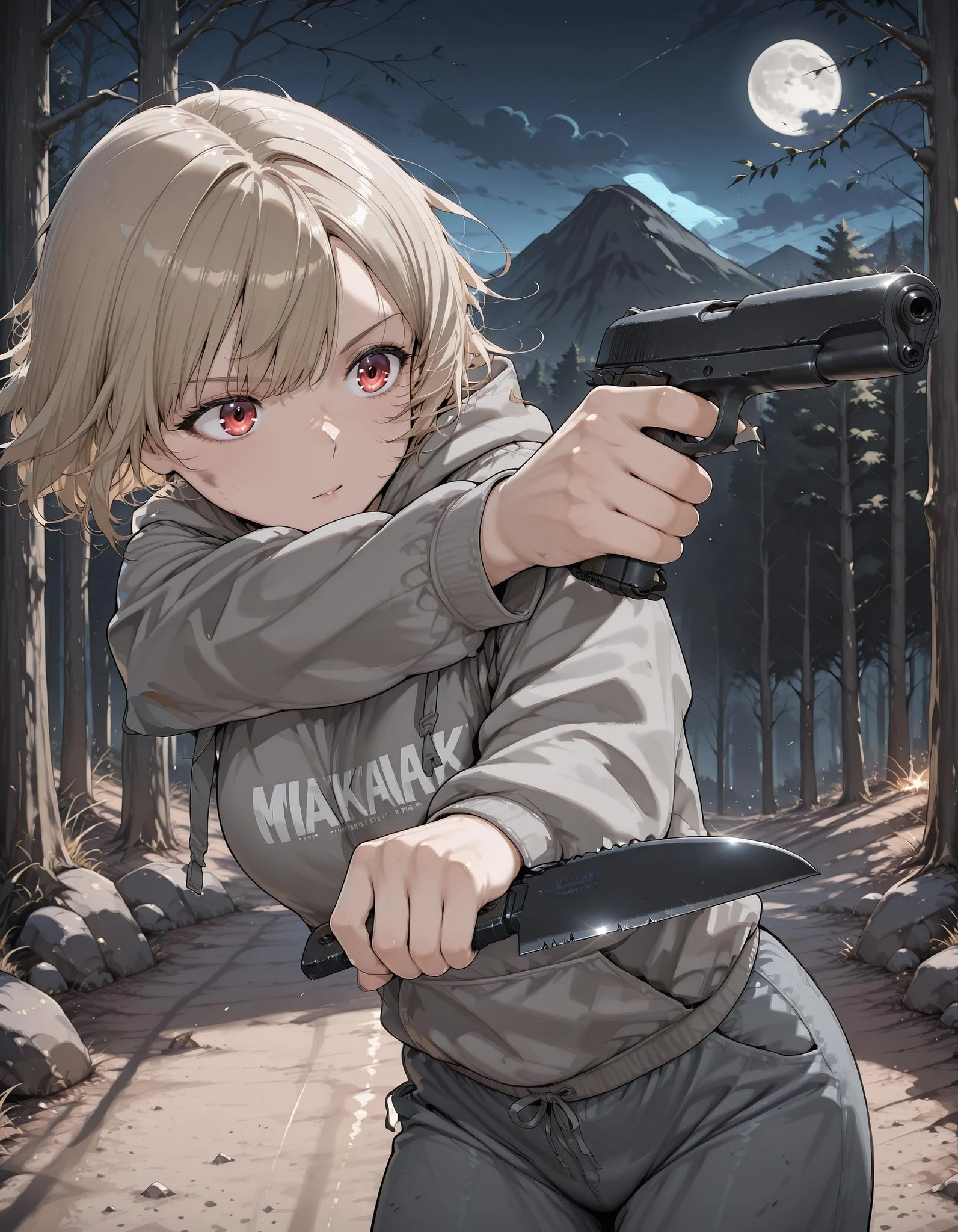 Featured image #2 for Pistol & Tactical Knife (Pose)