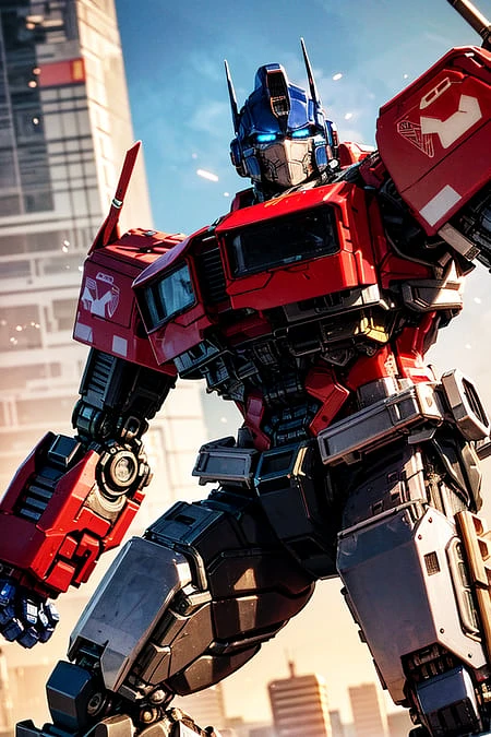 Featured image #5 for SXZ Optimus Prime [ Transformers ] 
