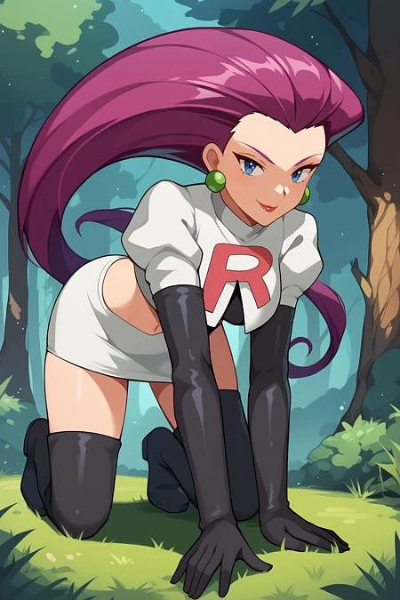 Featured image #2 for Jessie (Pokemon) - Comission LoRA PonyXL [NSFW Support]