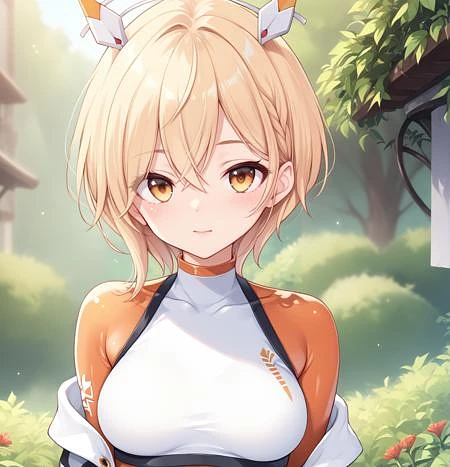 Featured image #1 for [costume][cosplay] Orange bodysuit of Tove(Nikke)/ NIKKE:胜利女神 托比 同款橙色紧身衣
