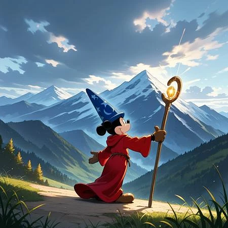 Featured image #2 for Sorcerer Mickey (Fantasia) Illustrious