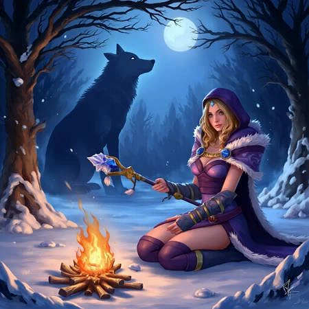 Featured image #2 for Crystal Maiden FLUX (Dota 2)