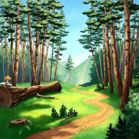 Featured image #4 for 90s Hand drawn animation / cartoon style for backgrounds, illustrations and arts [Flux]