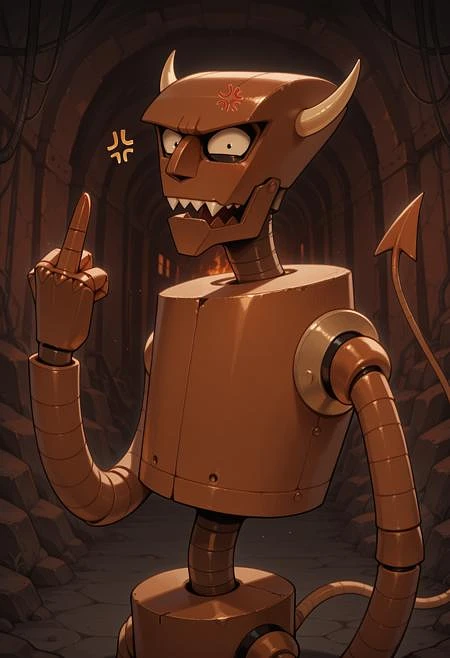 Featured image #2 for Beelzebot (Robot Devil) - Futurama [Illustrious/PDXL]