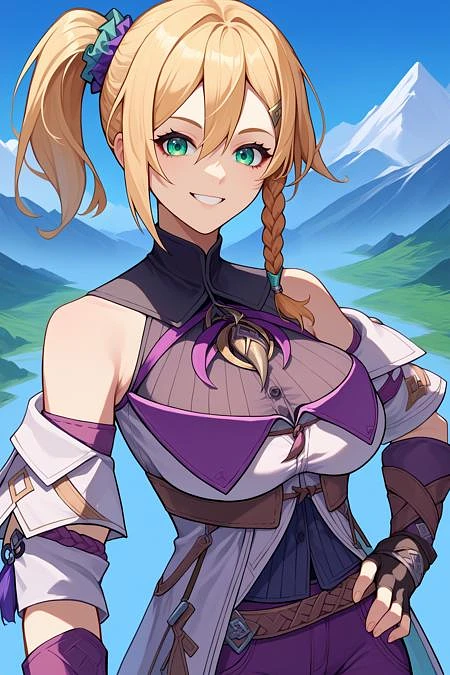 Featured image #1 for Karja Balta/カージャ・バルタ (Ys X: Nordics) SDXL LoRA [Pony Diffusion]