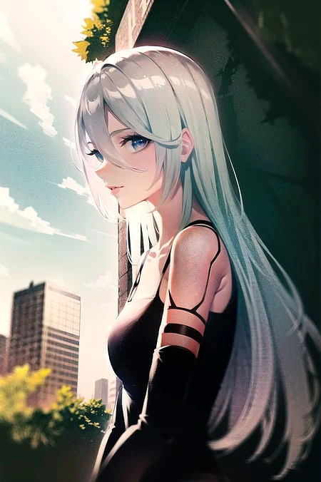 Featured image #4 for A2 (NieR:Automata) LoRA / YorHA edition