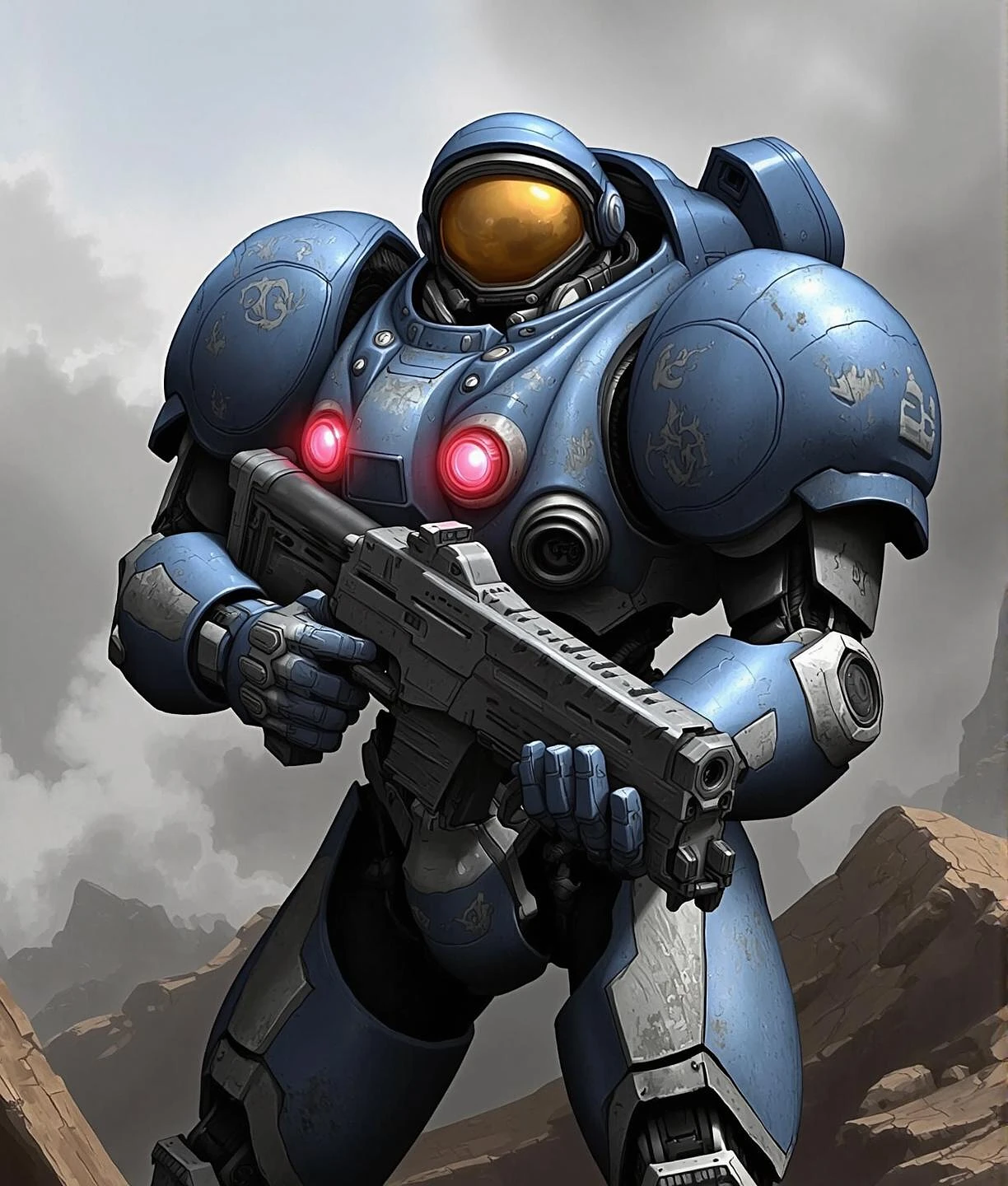 Featured image #3 for Terran Marine - Starcraft (Flux)