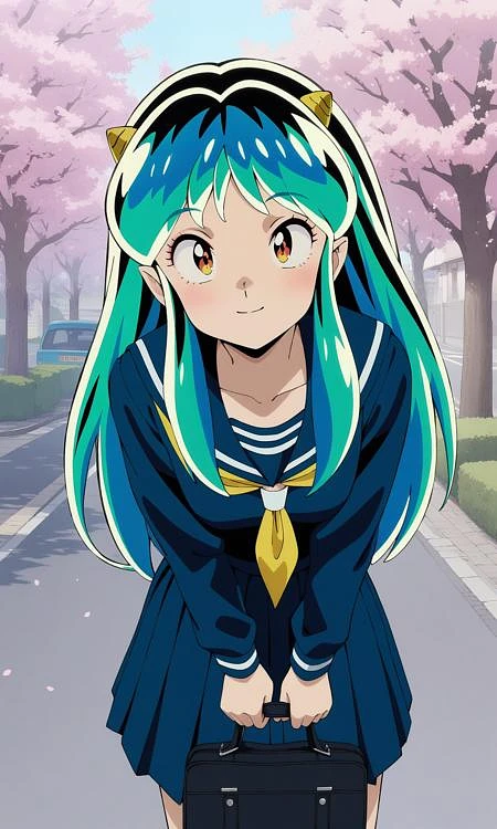 Featured image #1 for (PonyXL and Animagine) Lum | Urusei Yatsura (2022)  Lora