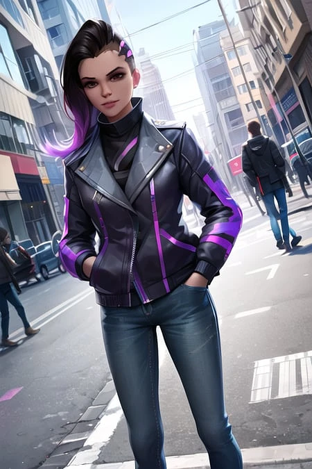 Featured image #4 for Sombra (Overwatch) LORA