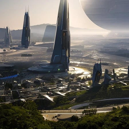 Featured image #1 for Sci-Fi Diffusion v1.0