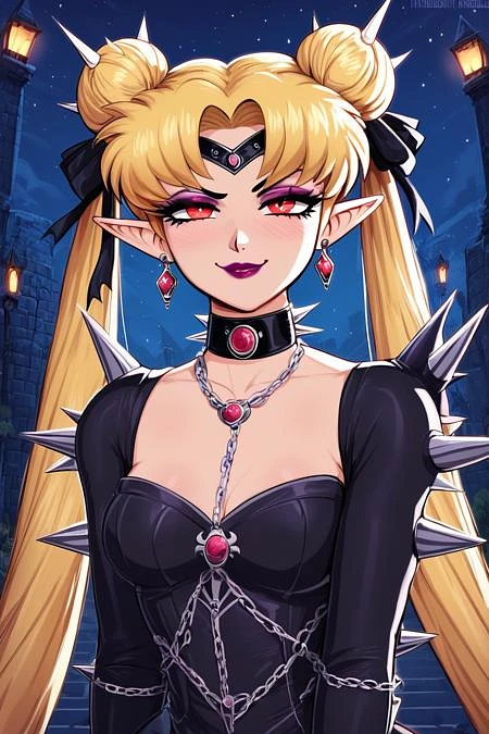 Featured image #1 for Cruel Moon: Spiked Rabbit (Sailor Moon AU) [Pony]