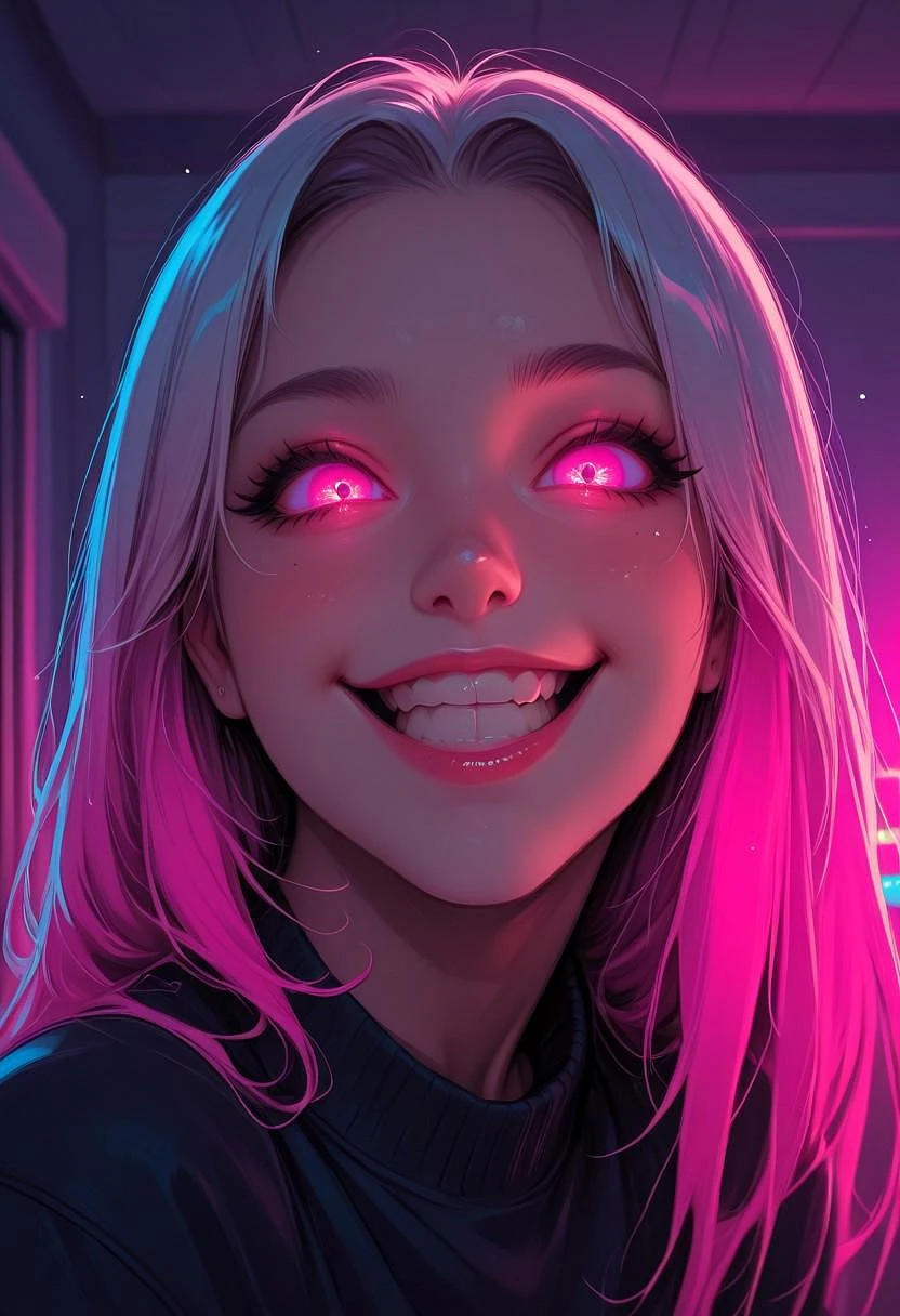 Featured image #5 for Uncanny smiles , Crazy & smug Expressions Gradient - Experimental