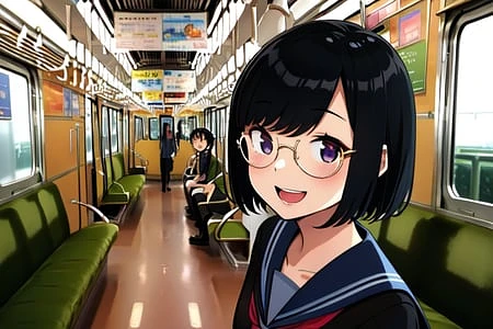 Featured image #3 for Hankyu 3000 series / train interior