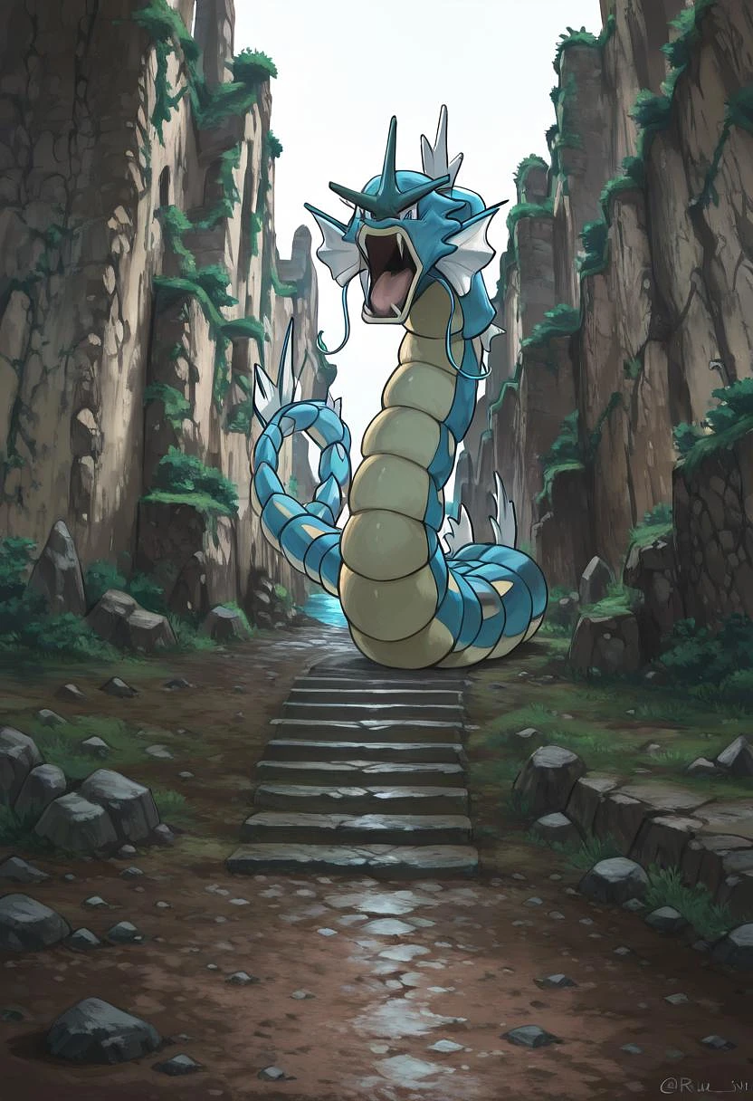 Featured image #1 for Gyarados: Water's Wrath | ギャラドス (Pokemon) (Pokedex #0130) [Illustrious & Pony]