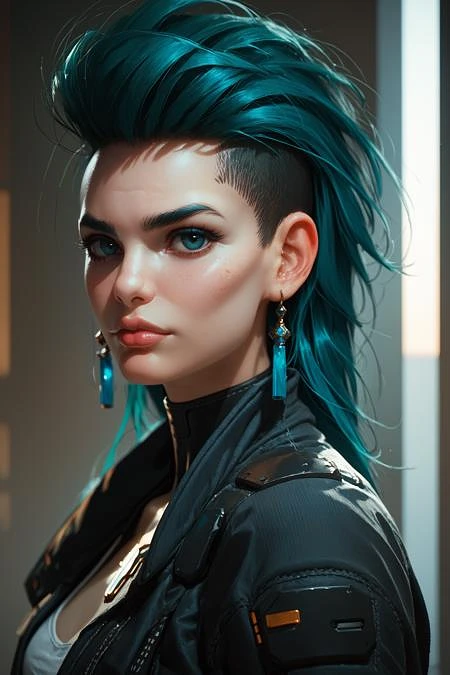 Featured image #1 for Young Rogue from Cyberpunk 2077 [Pony]