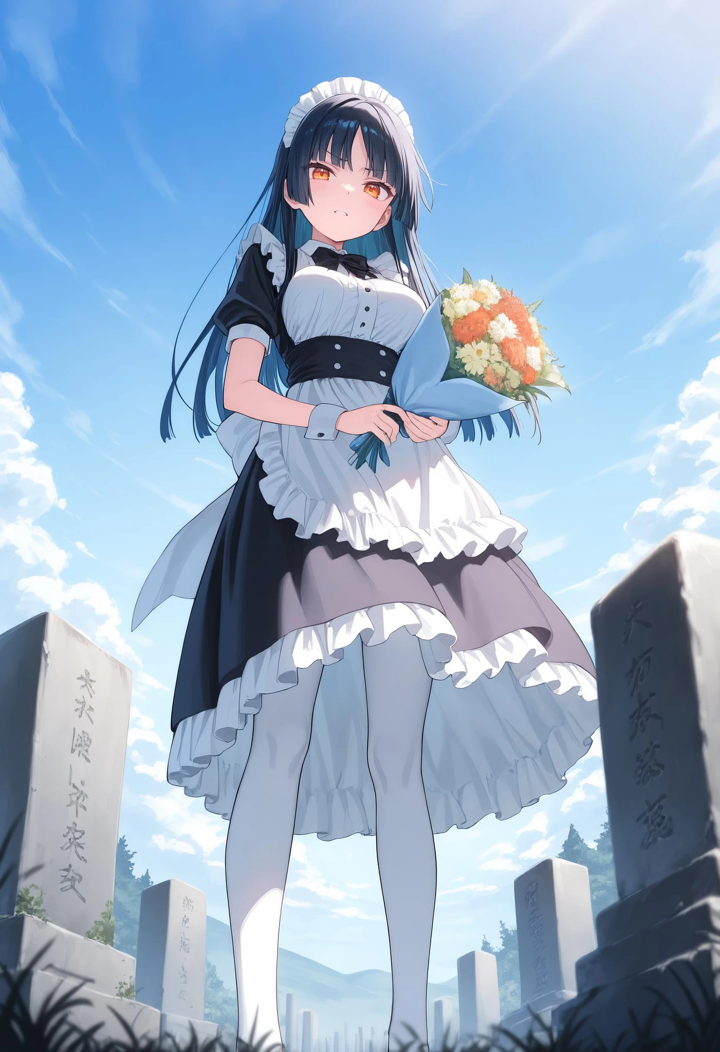 Featured image #5 for [Illust&XL] tombstone / お墓参り / お盆 / 墓石 / お寺
