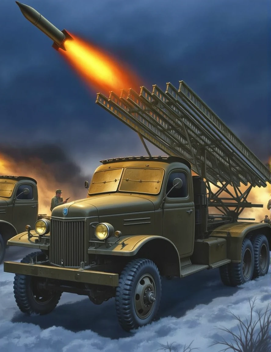 Featured image #1 for 82mm BM-8"Katyusha" /  8連装ロケット砲「カチューシャ」