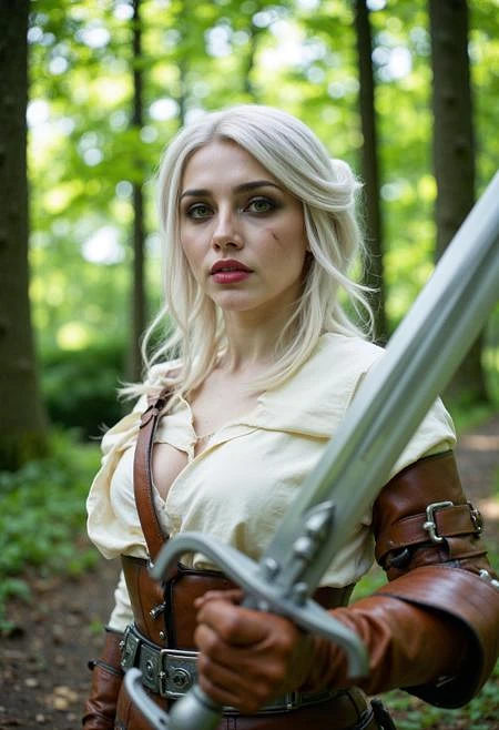 Featured image #3 for Ciri (The Witcher 3) | FLUX