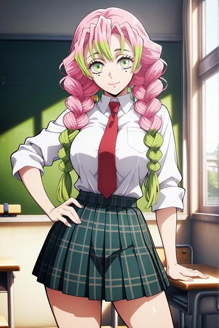 Featured image #2 for Demon Slayer | Kimetsu no Yaiba - Mitsuri Kanroji [1.5 + Pony + Illustrious]