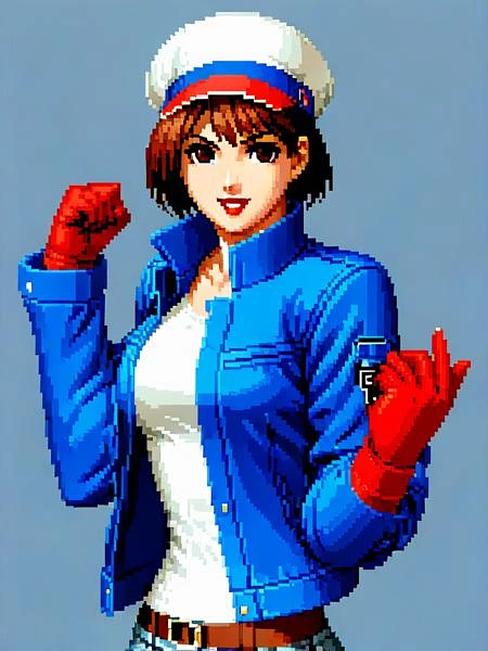 Featured image #5 for The King of Fighters Victory Portrait [Pixel Art]