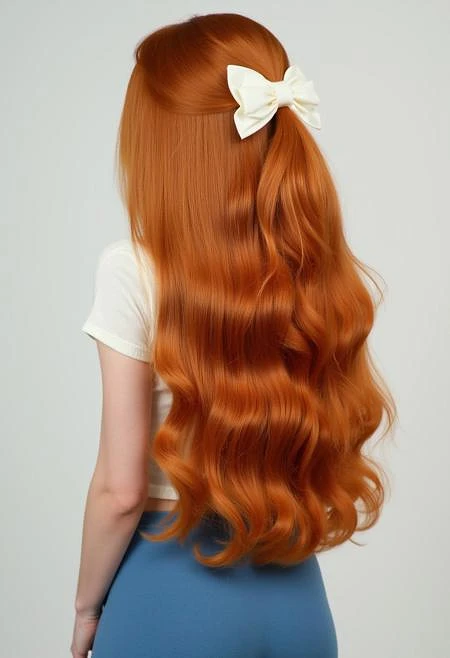 Featured image #1 for Long hair LoRA - Flux