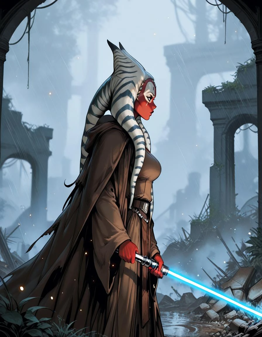 Featured image #1 for Shaak Ti: Star Wars (illustrious PonyXL)